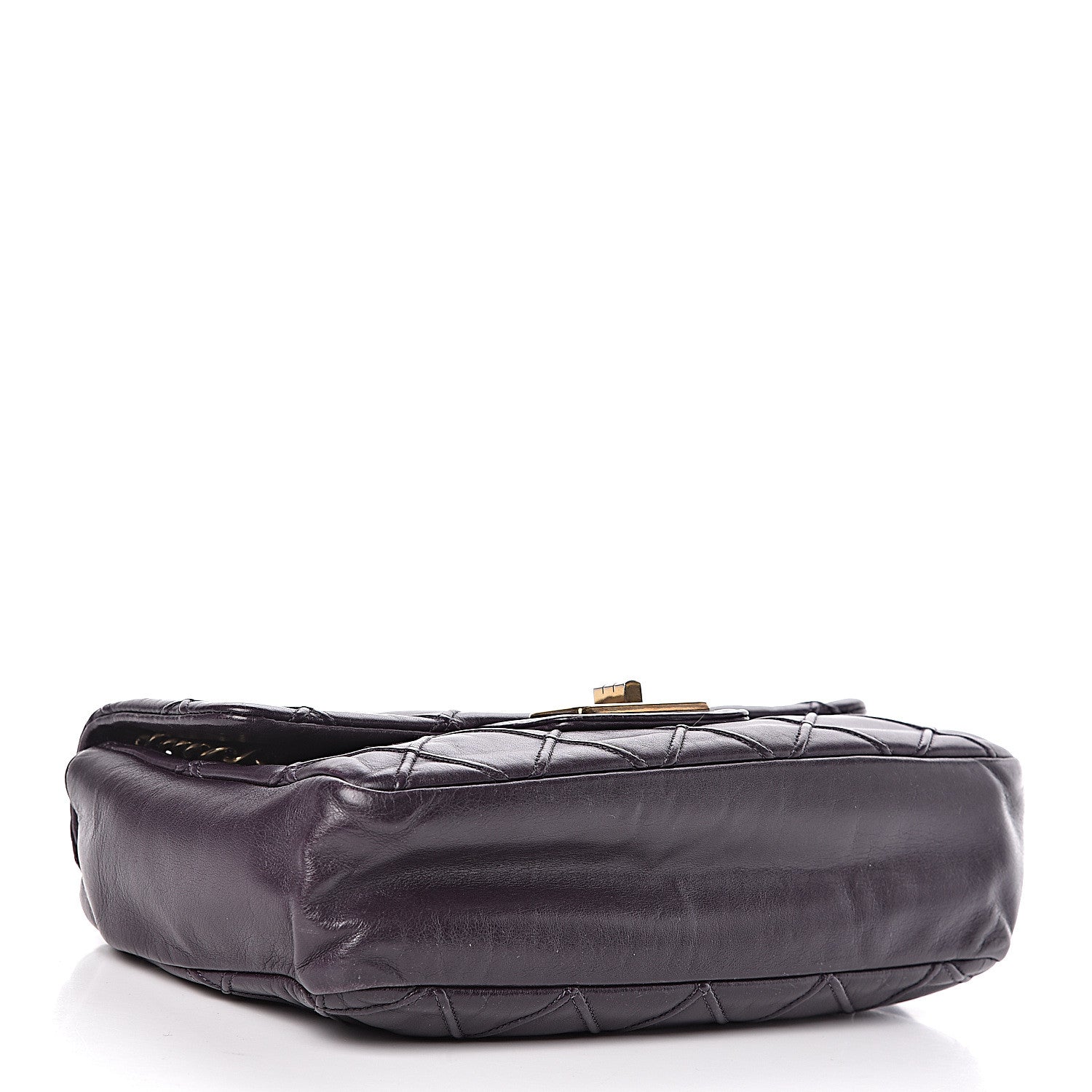 Chanel Calfskin Diamond Debossed Medium Cosmos Flap Purple 4 of 11