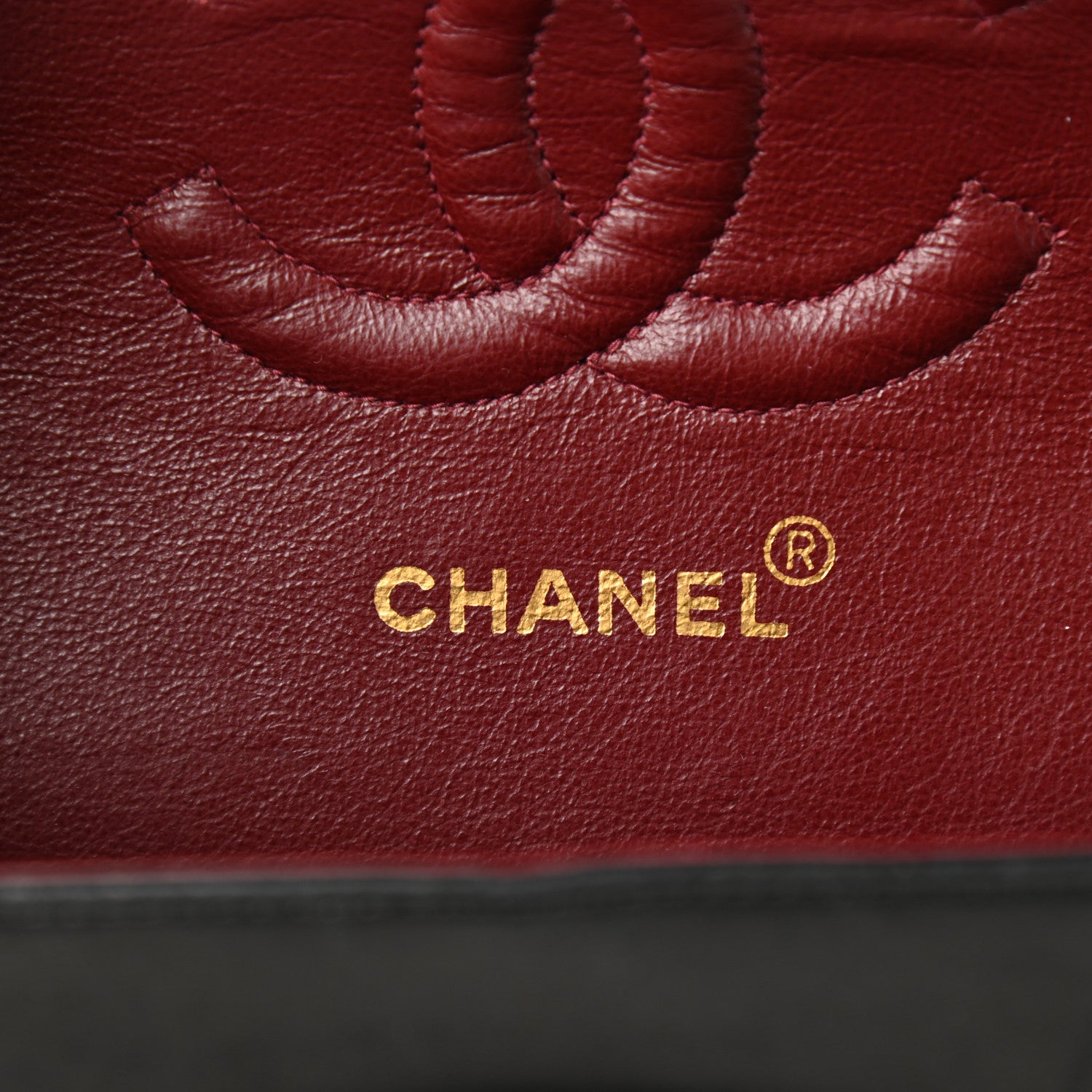 Chanel Lambskin Quilted Medium Double Flap Black 6 of 9