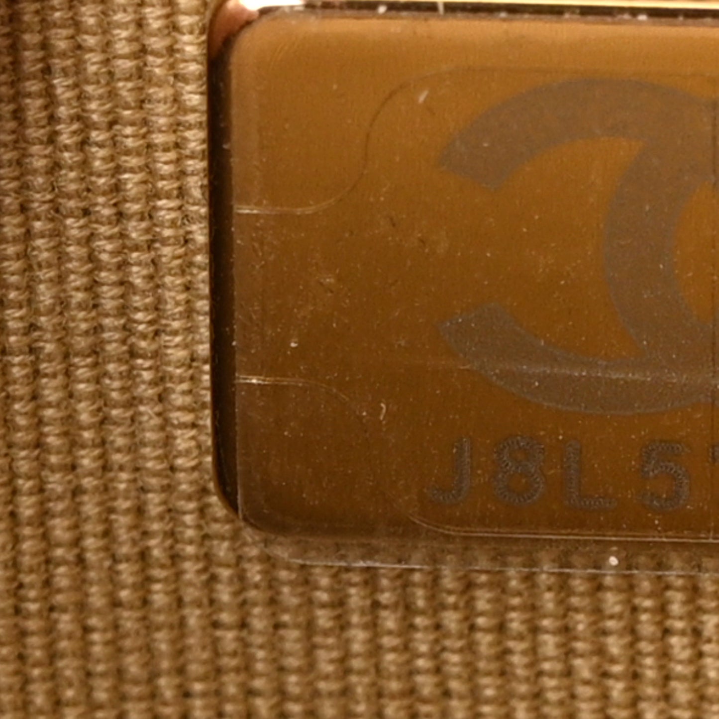 Lambskin Quilted CC Pearl Crush Wallet on Chain WOC Black