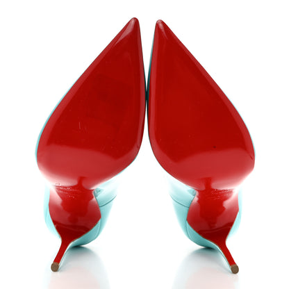 Christian Louboutin Patent So Kate 120 Pumps 38 Pacific 5 of 8