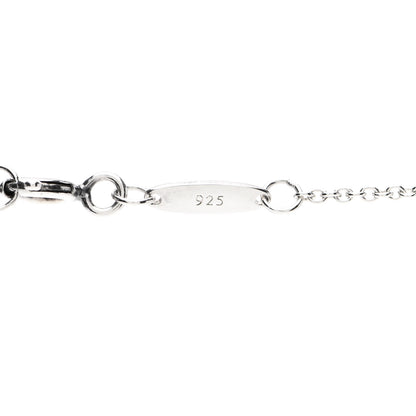 Tiffany Sterling Silver Diamond Elsa Peretti Cross Pendant Necklace 6 of 6