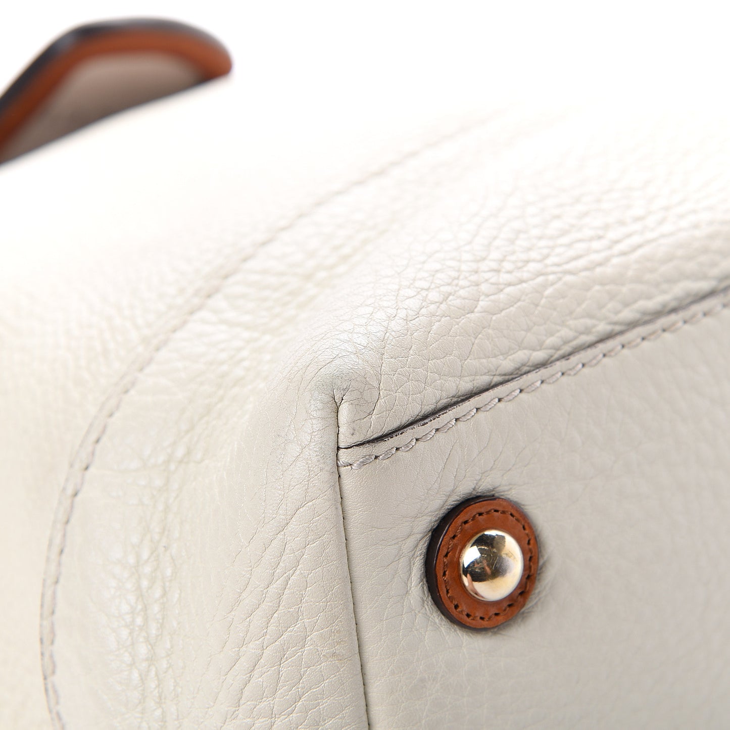 Calfskin Medium Madison Tote Natural