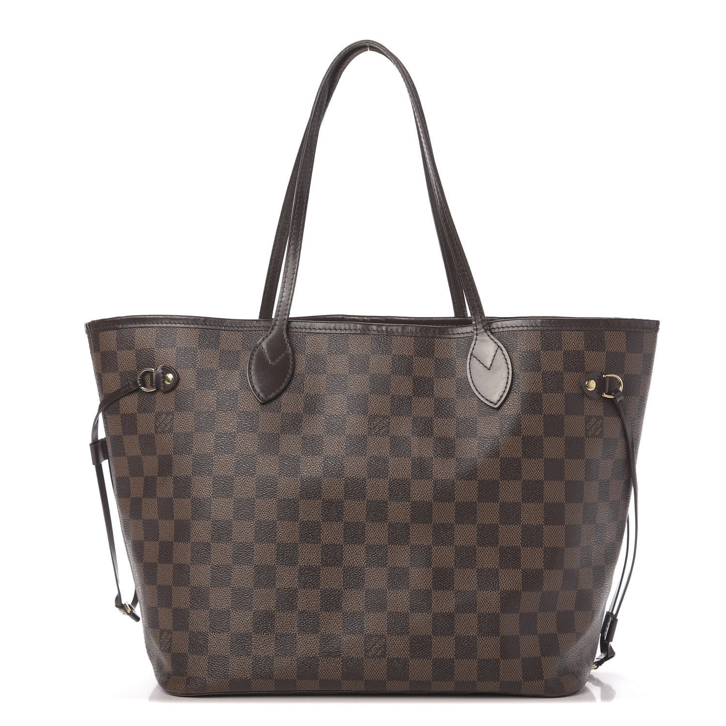 Damier Ebene Neo Neverfull MM Rose Ballerine