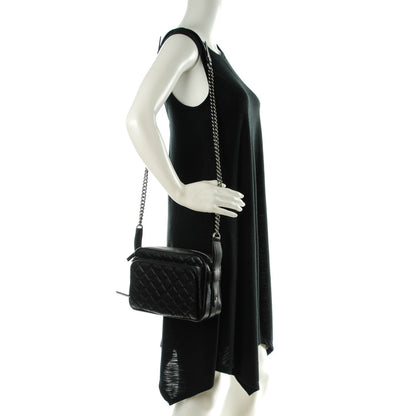 Chanel Caviar Quilted Medium Business Trip Camera Case Black 2 of 7