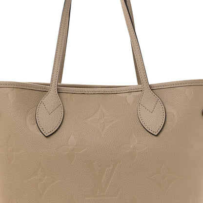 Louis Vuitton Empreinte Monogram Giant Neverfull MM Tourterelle 8 of 13