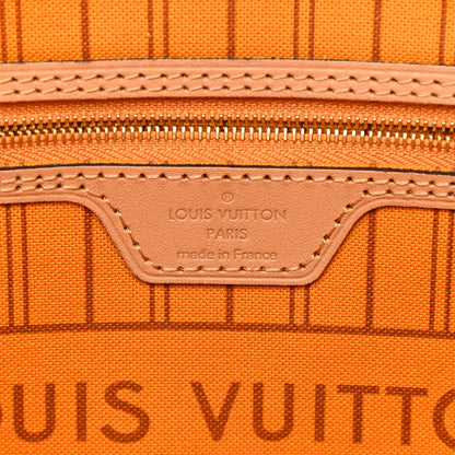 Louis Vuitton Damier Azur Braided Neverfull MM Orange 7 of 11