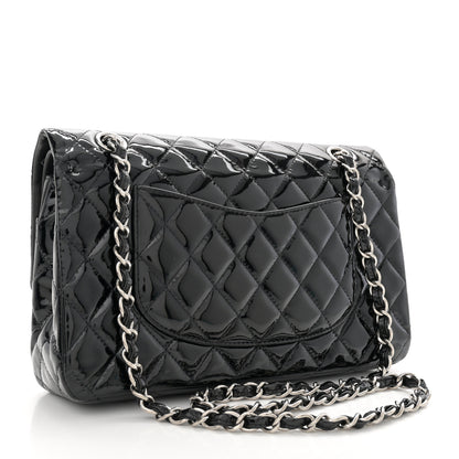 Chanel Patent Quilted Medium Double Flap Black 3 of 15
