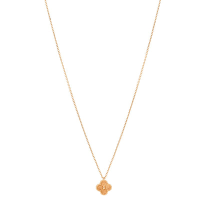 Van Cleef & Arpels 18K Rose Gold Sweet Alhambra Pendant Necklace 1 of 5