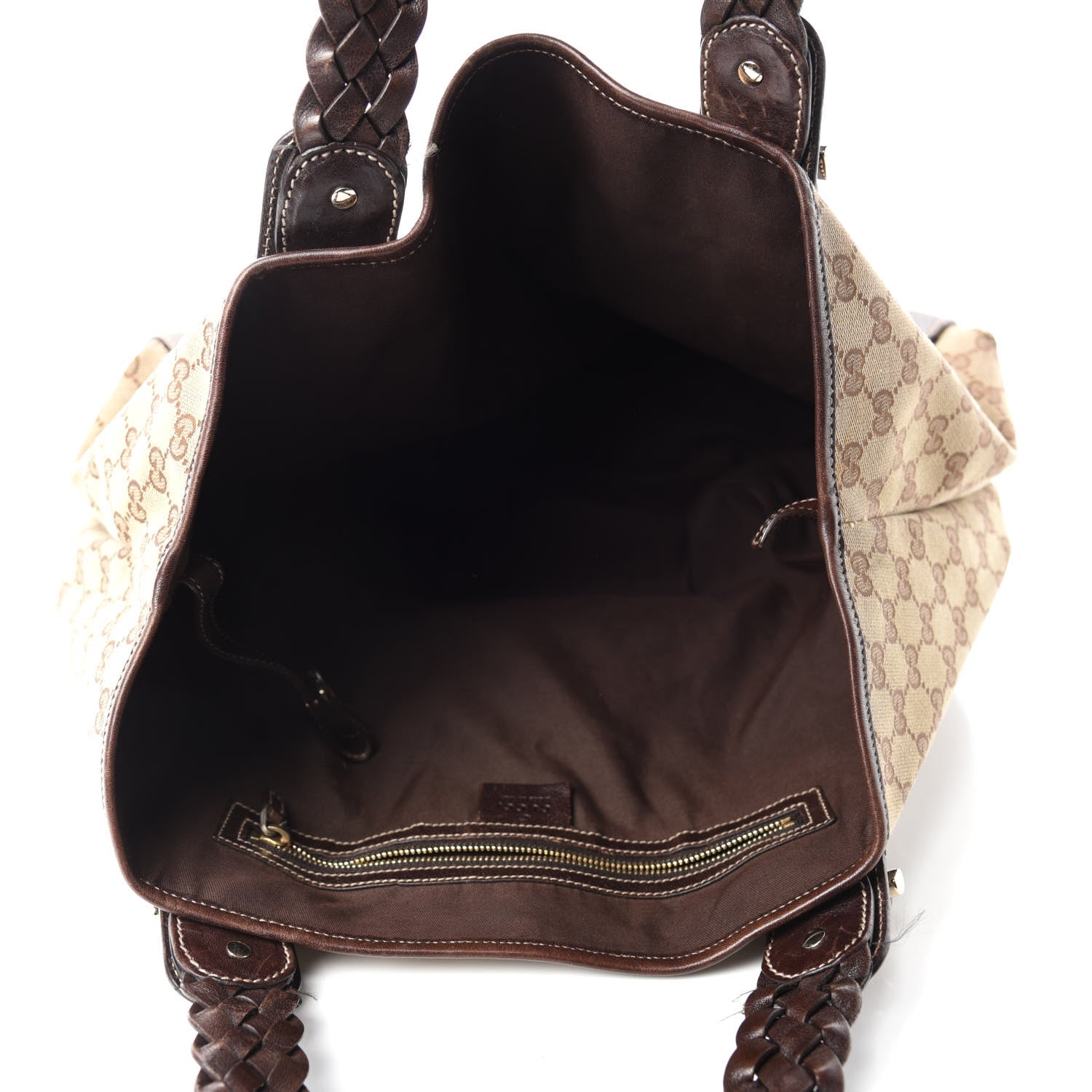 Gucci Monogram Medium Pelham Shoulder Bag Dark Brown 5 of 17