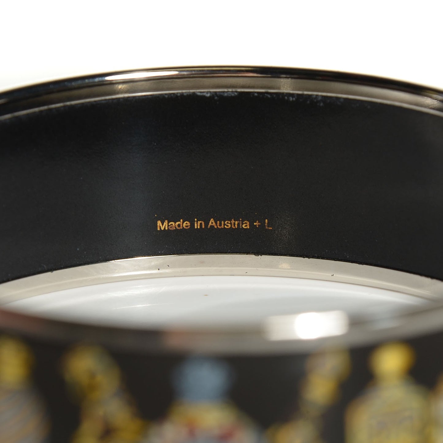 Enamel Printed Wide Flacons Bracelet 70