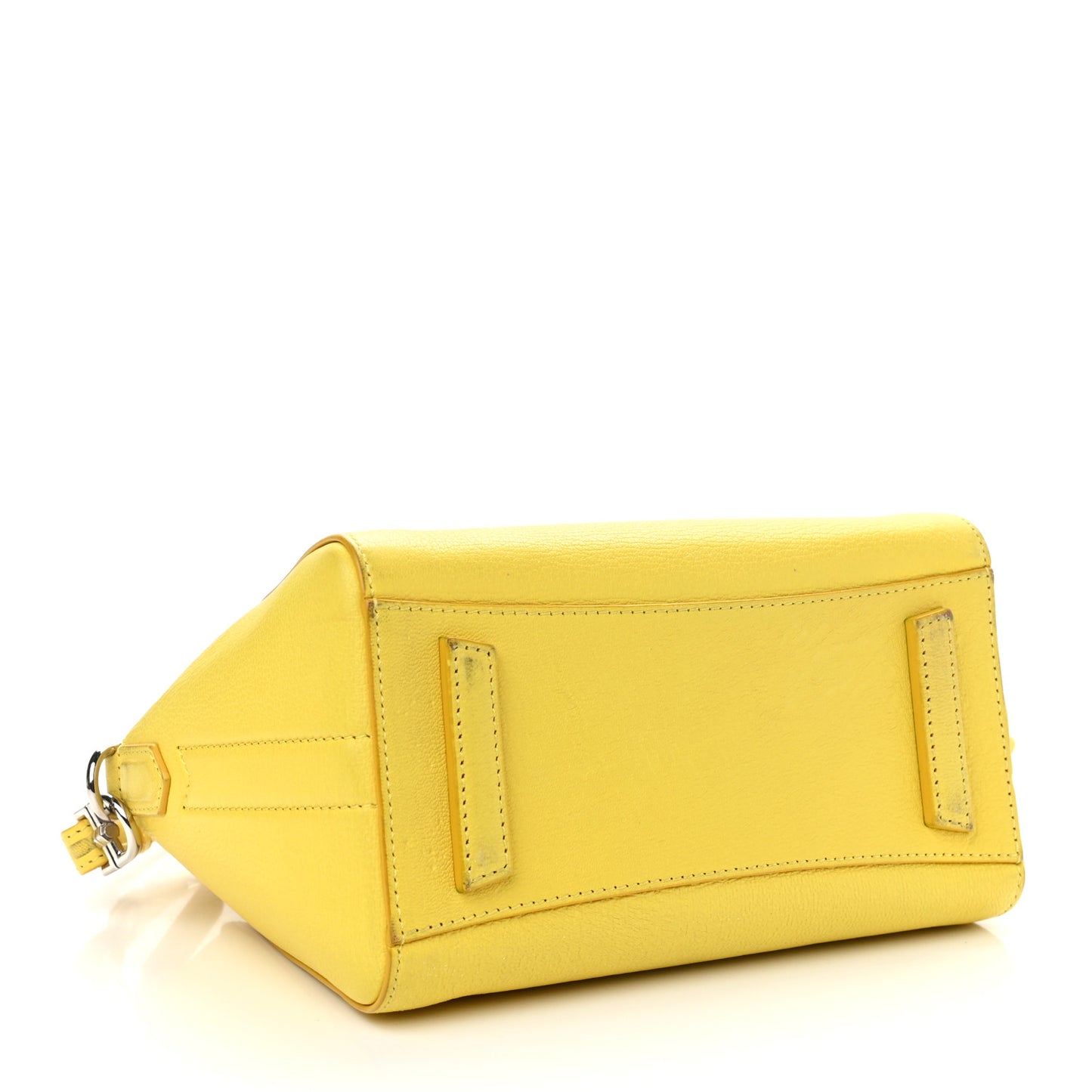 Sugar Goatskin Mini Antigona Yellow