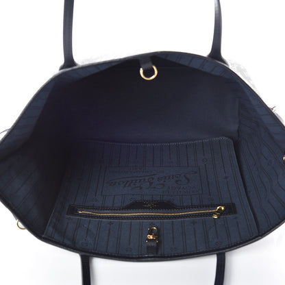 Louis Vuitton Monogram Idylle Neverfull MM Encre 5 of 9