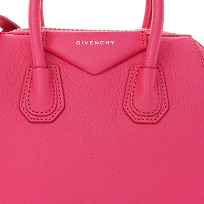 Givenchy Sugar Goatskin Mini Antigona Neon Pink 7 of 10
