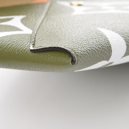 Louis Vuitton Monogram Giant Large Kirigami Pochette Kaki 5 of 9