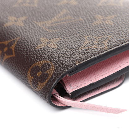 Louis Vuitton Monogram Emilie Wallet Rose Ballerine 16 of 20