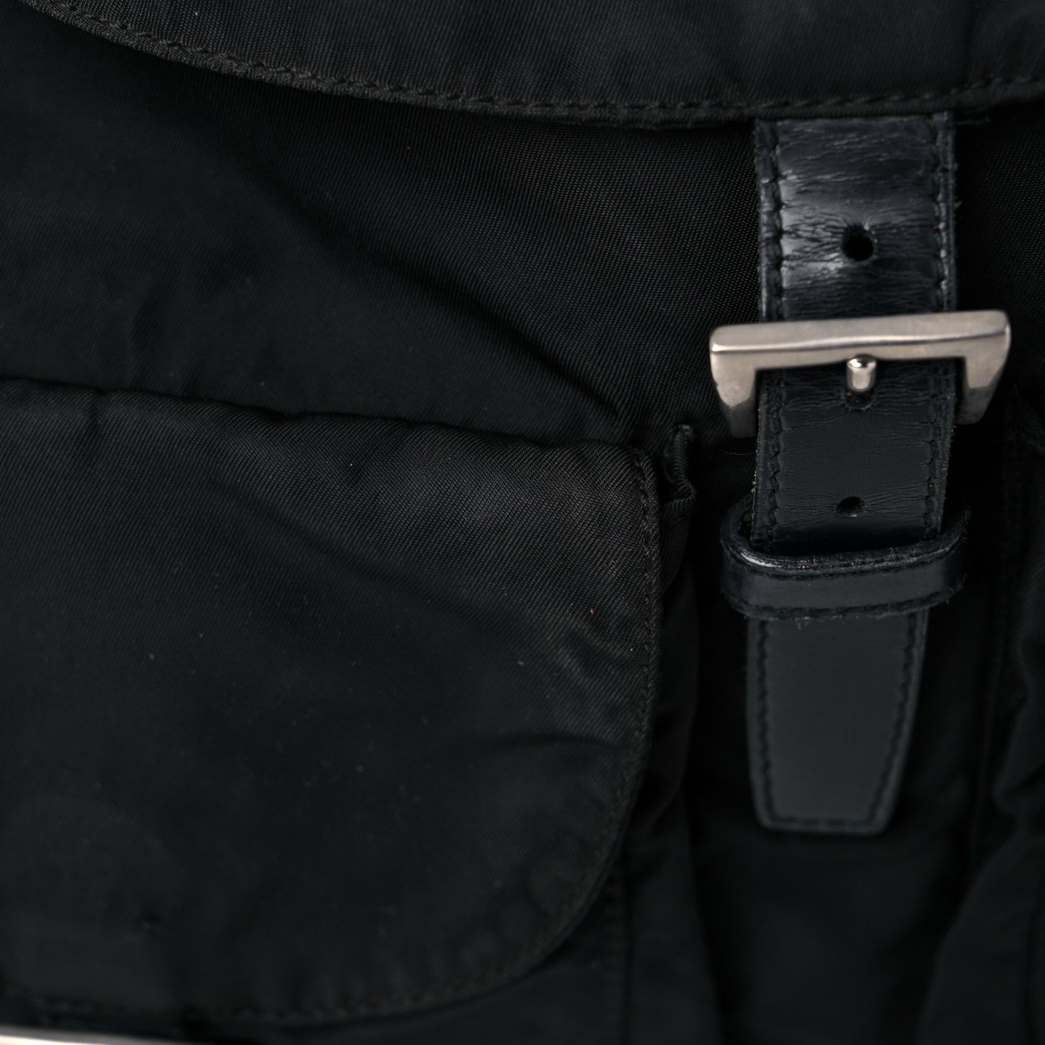 Prada Nylon Vela Medium Backpack Black 10 of 25