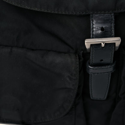 Prada Nylon Vela Medium Backpack Black 10 of 25