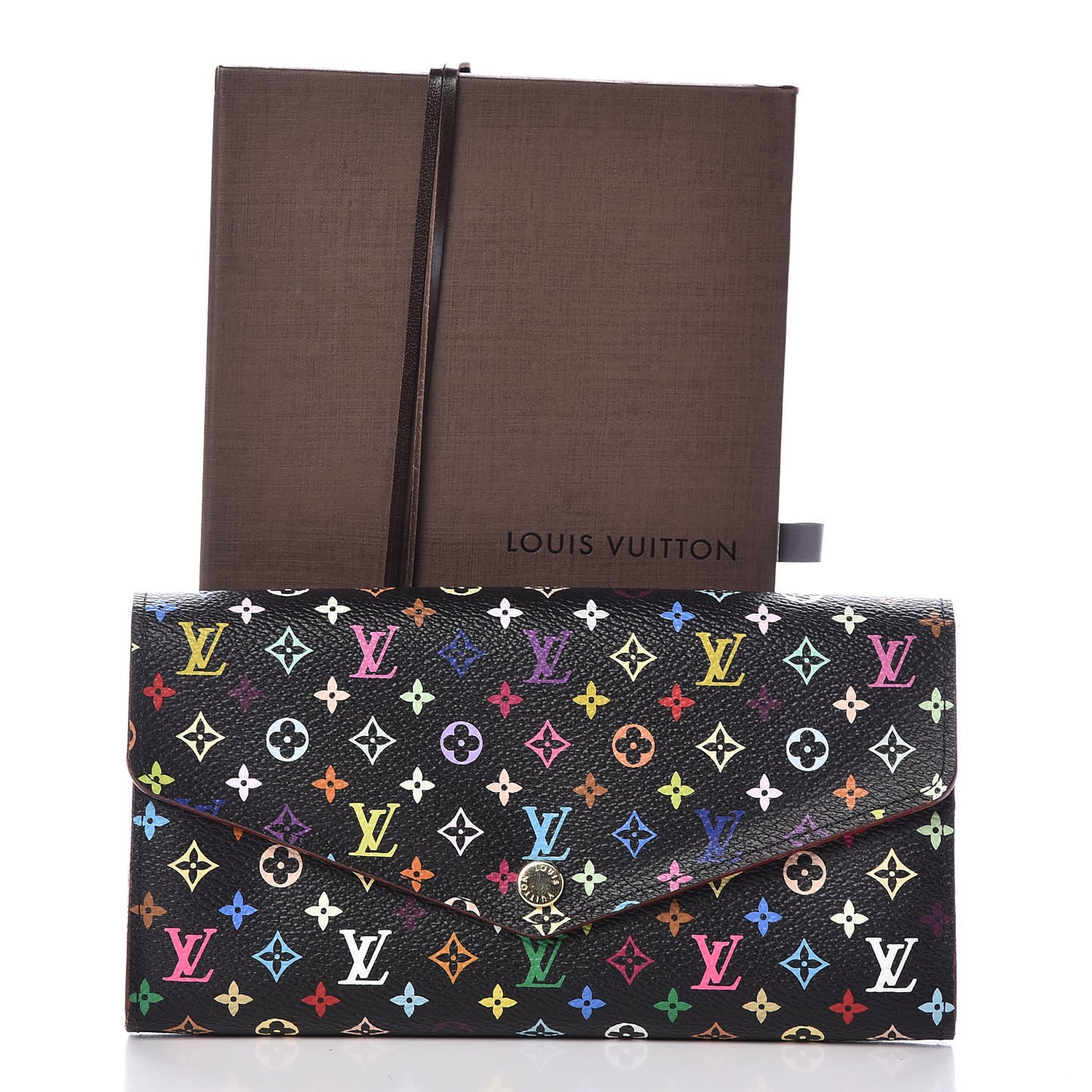 Monogram Multicolor Sarah Wallet NM Black Grenade