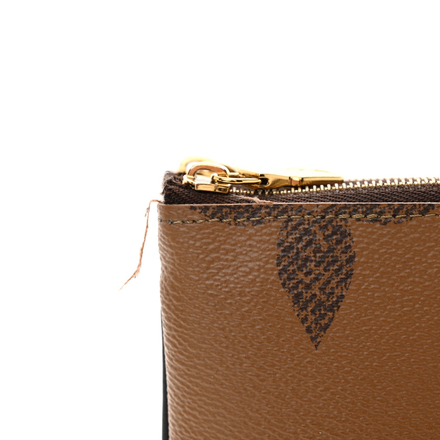 Louis Vuitton Reverse Monogram Giant Double Zip Pochette 8 of 13