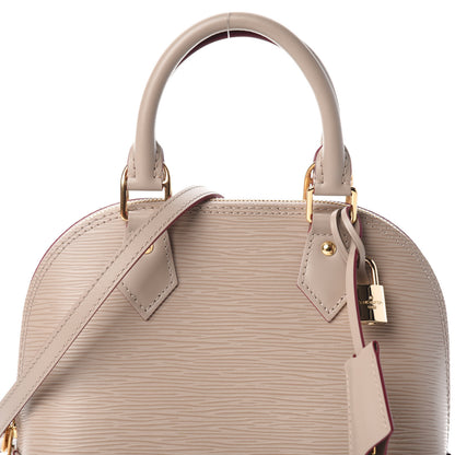 Louis Vuitton Epi Alma BB Galet 6 of 9