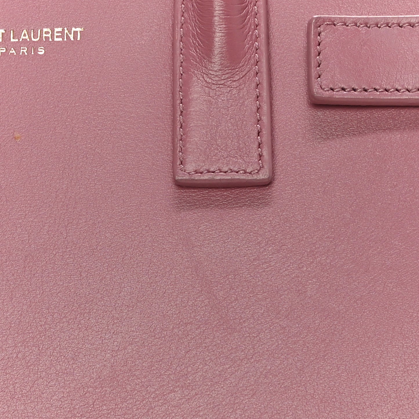 Calfskin Nano Sac De Jour Rose Dark