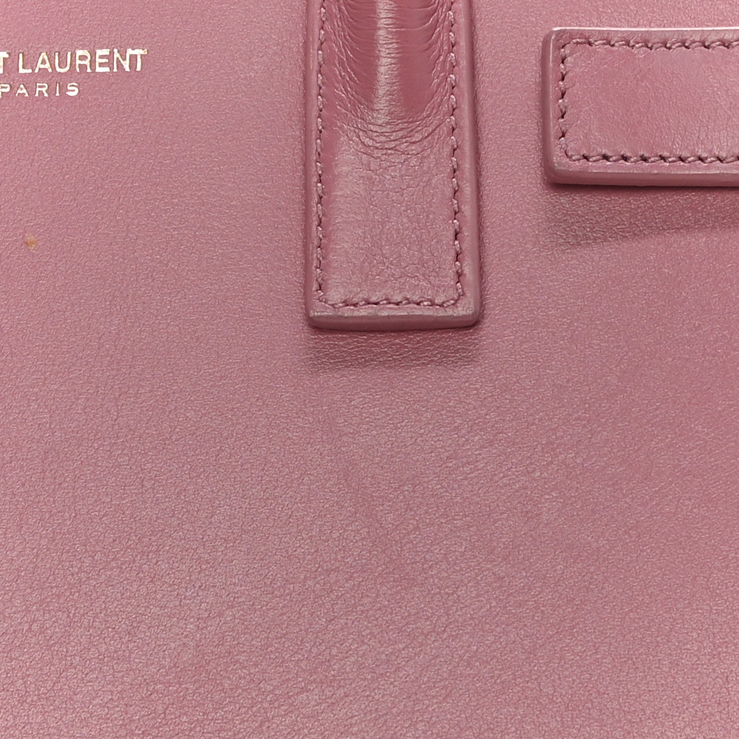Saint Laurent Calfskin Nano Sac De Jour Rose Dark 20 of 29