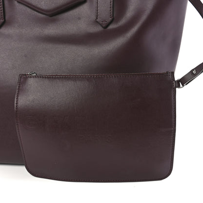 Givenchy Calfskin Large Whipstitch Antigona Tote Oxblood 10 of 15