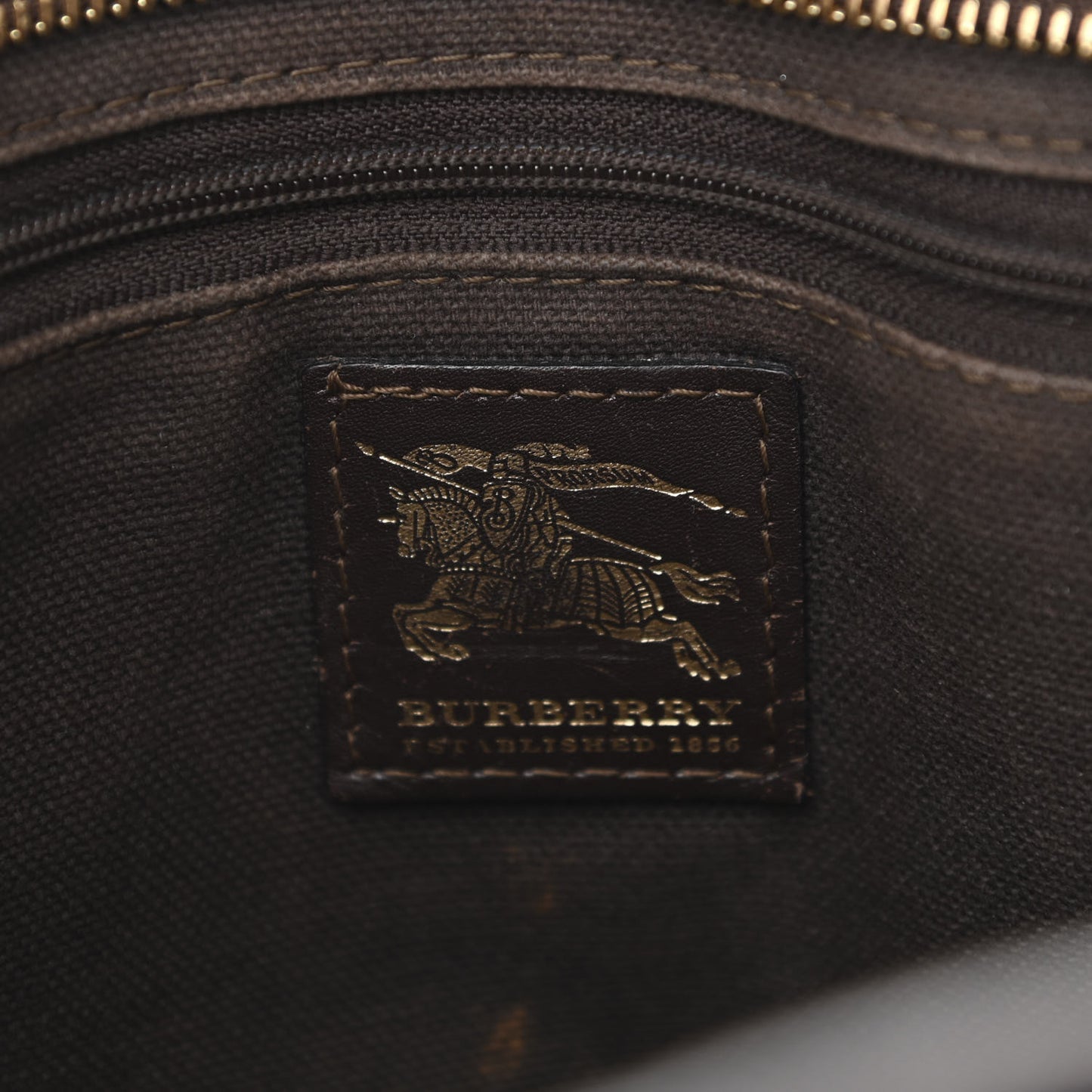 Haymarket Check Medium Regent Tote Chocolate