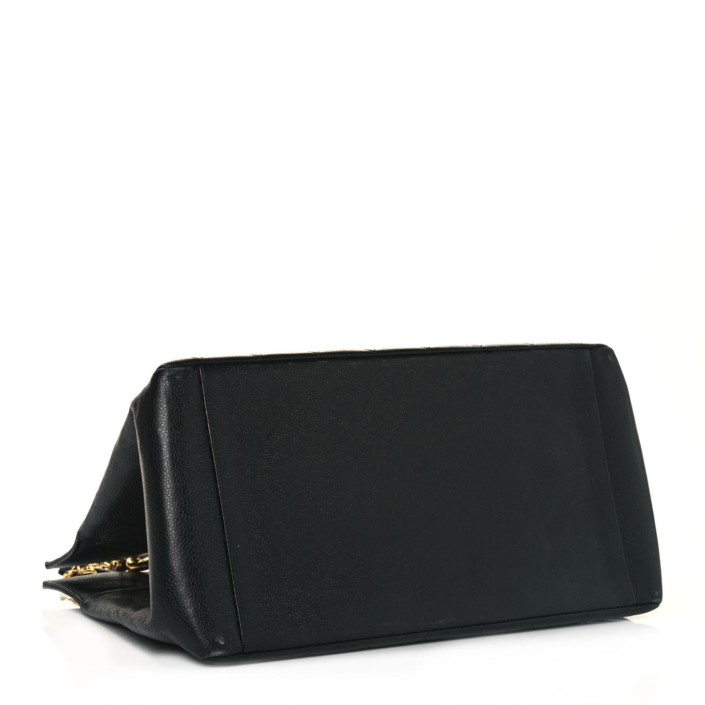 Caviar Quilted Grand Timeless Tote GTT Black