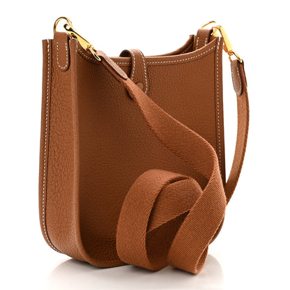 Hermes Taurillon Maurice Evelyne TPM Gold 5 of 11