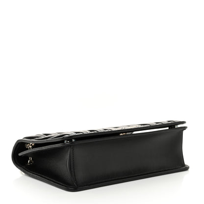Miu Miu Nappa Matelasse Crystal Mini Chain Bag Black 5 of 11