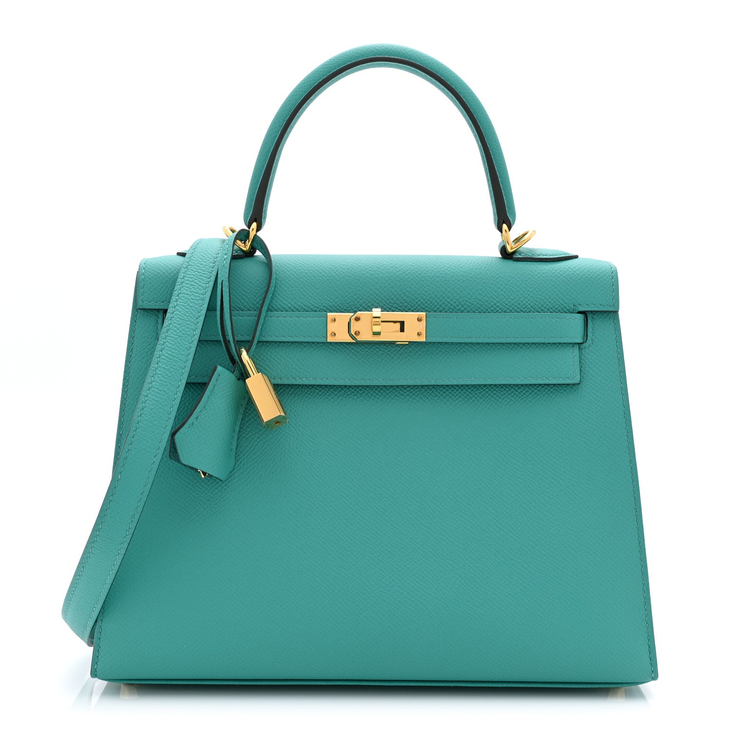 Hermes Epsom Kelly Sellier 25 Vert Verone 1 of 10
