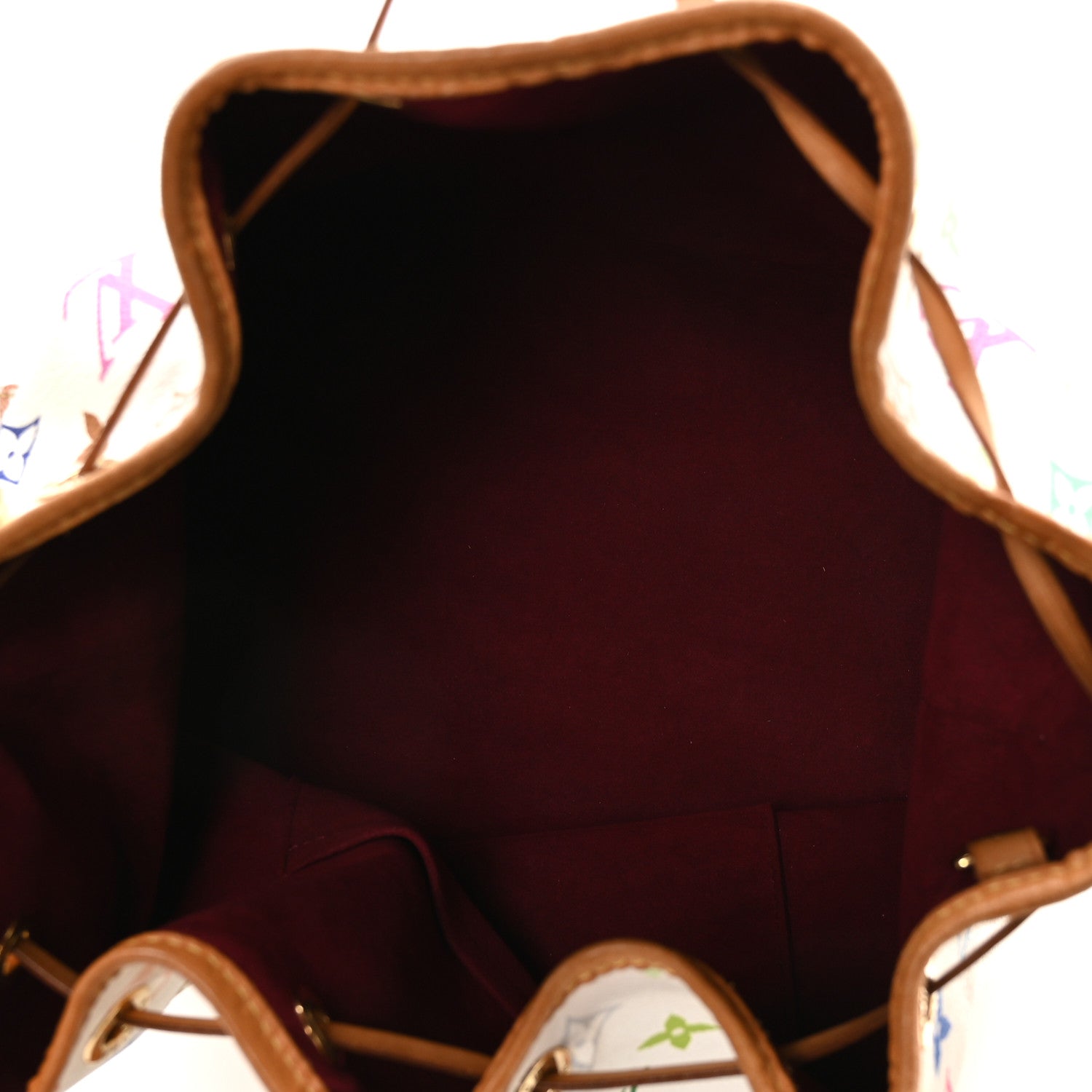 Louis Vuitton Monogram Multicolor Petit Noe White 5 of 10