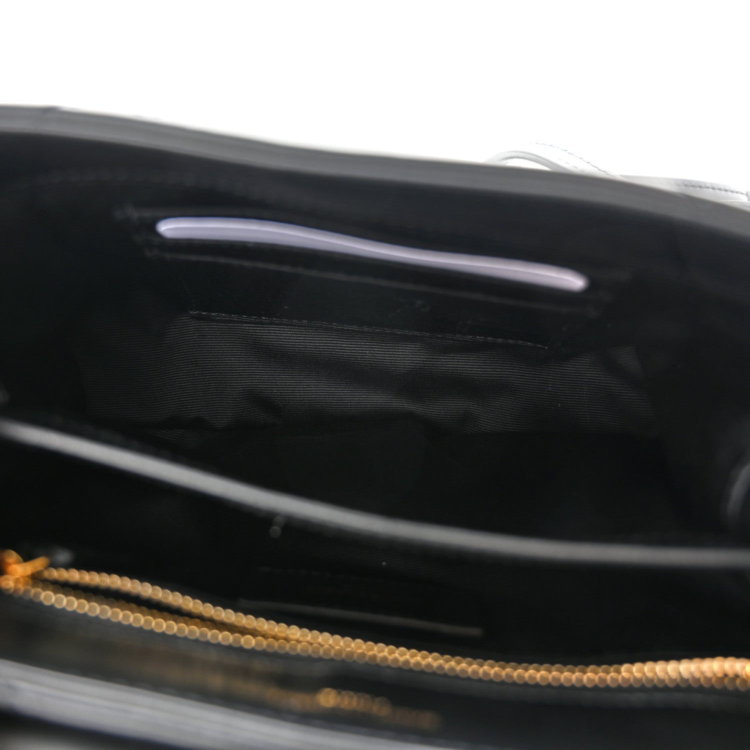 Saint Laurent Calfskin Y Quilted Monogram Toy Loulou Crossbody Bag Black 5 of 11