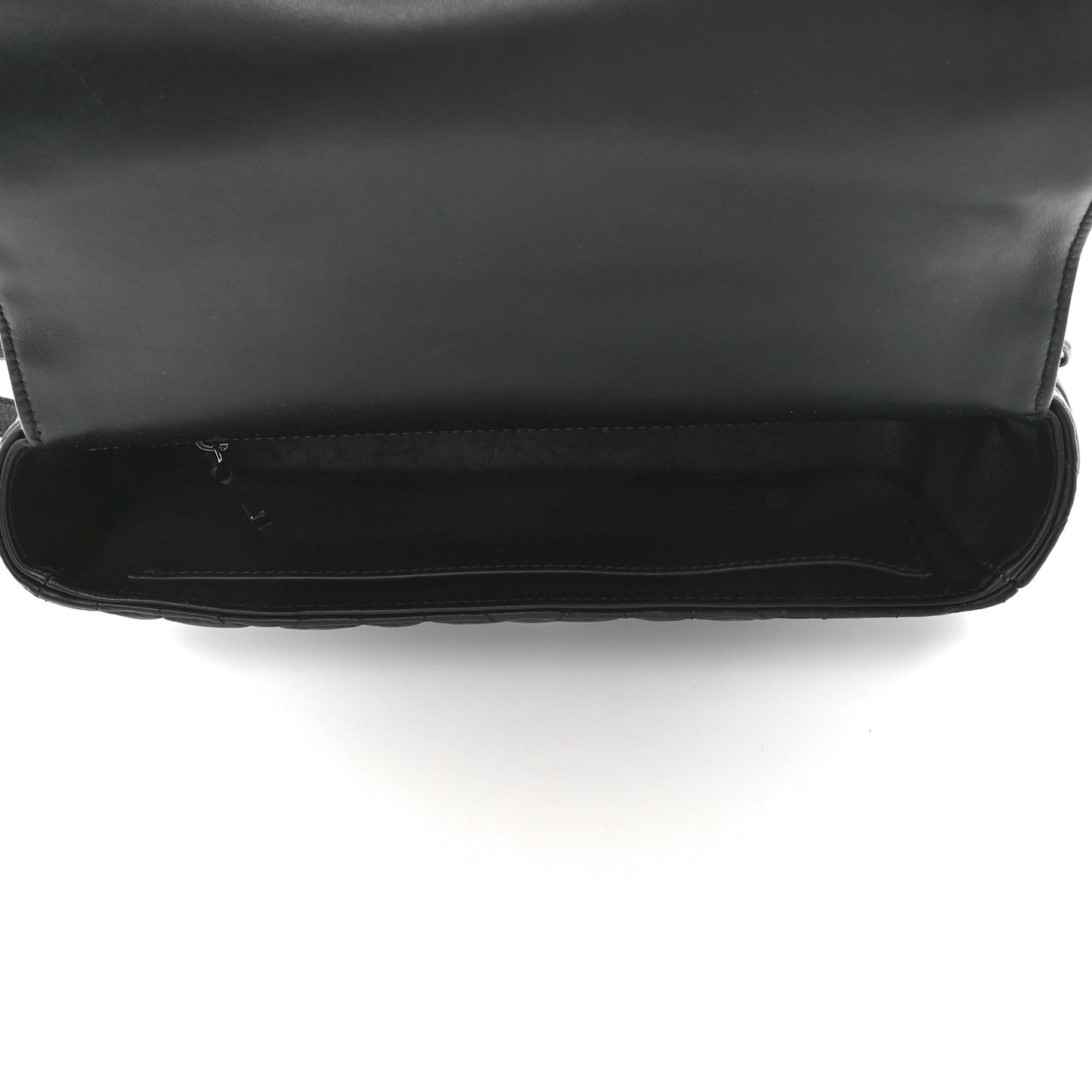 Lambskin Macrocannage Medium Caro Bag Black