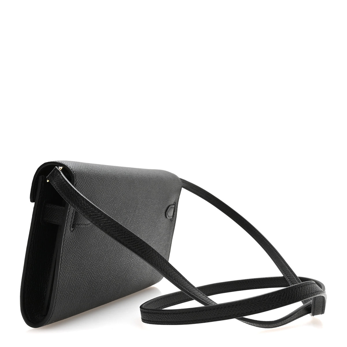 Hermes Epsom Kelly Wallet To Go Black 3 of 11