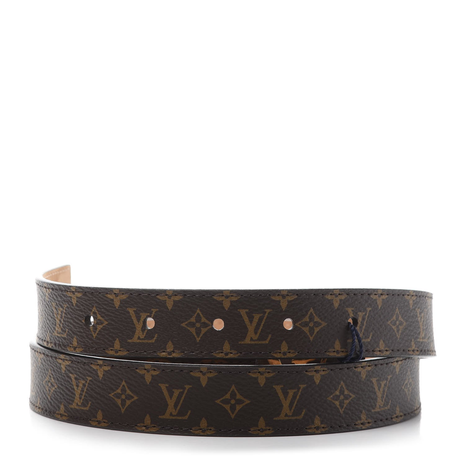 Louis Vuitton Mini Monogram 25mm LV Initiales Belt 95 38 3 of 9