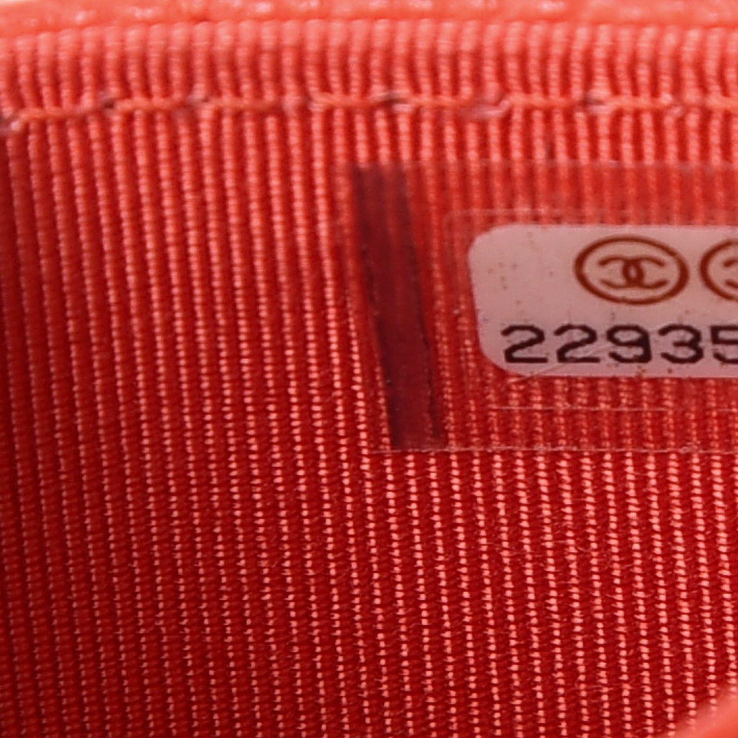 Chanel Caviar Quilted Flap Card Holder Red 8 of 9