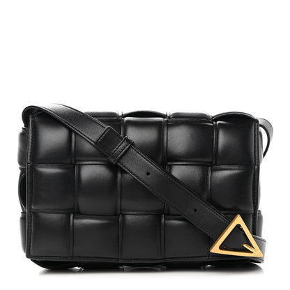 Bottega Veneta Nappa Maxi Intreccio Padded Cassette Crossbody Bag Black 1 of 14