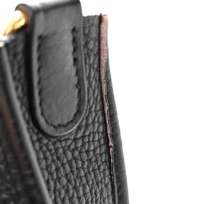 Hermes Taurillon Clemence Evelyne GM Black 11 of 11