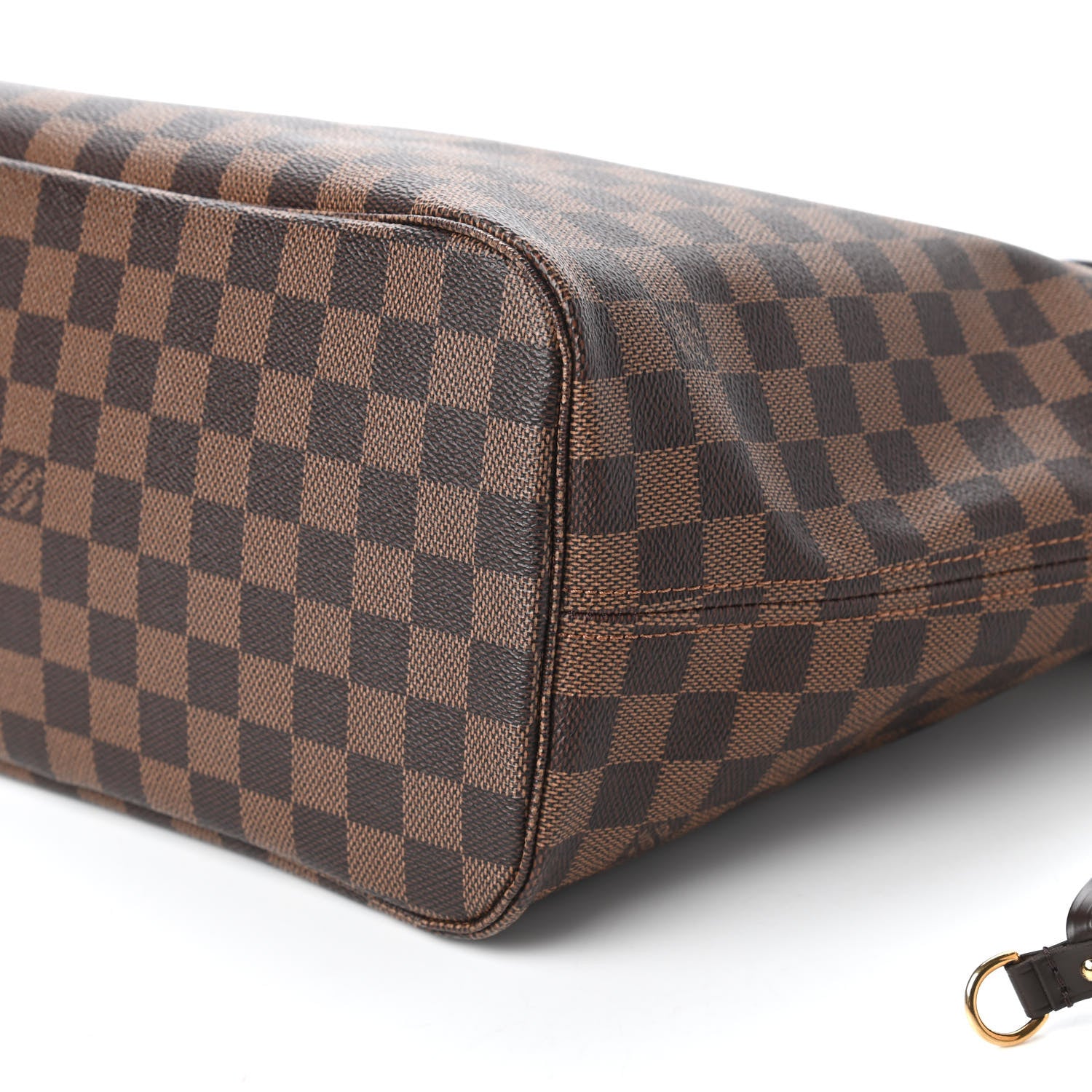 Louis Vuitton Damier Ebene Neo Neverfull MM Rose Ballerine 7 of 10