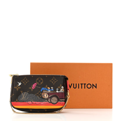 Louis Vuitton Monogram 2015 Christmas Animation Mini Pochette Accessories 8 of 8