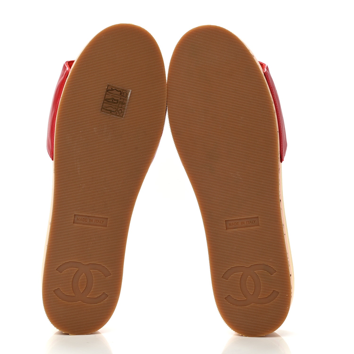 Chanel Patent Calfskin Cork CC Platform Slide Sandals 39 Pink 5 of 9