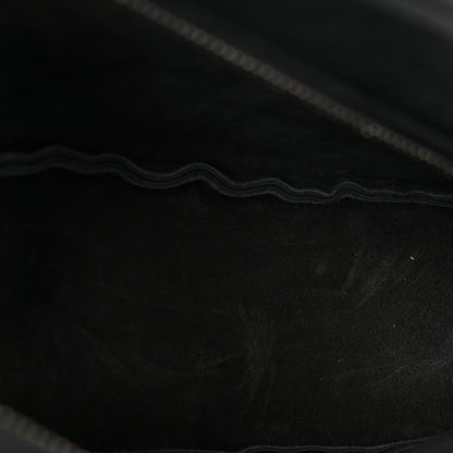 The Row Grained Calfskin Small Slouchy Banana Bag Black 5 of 10