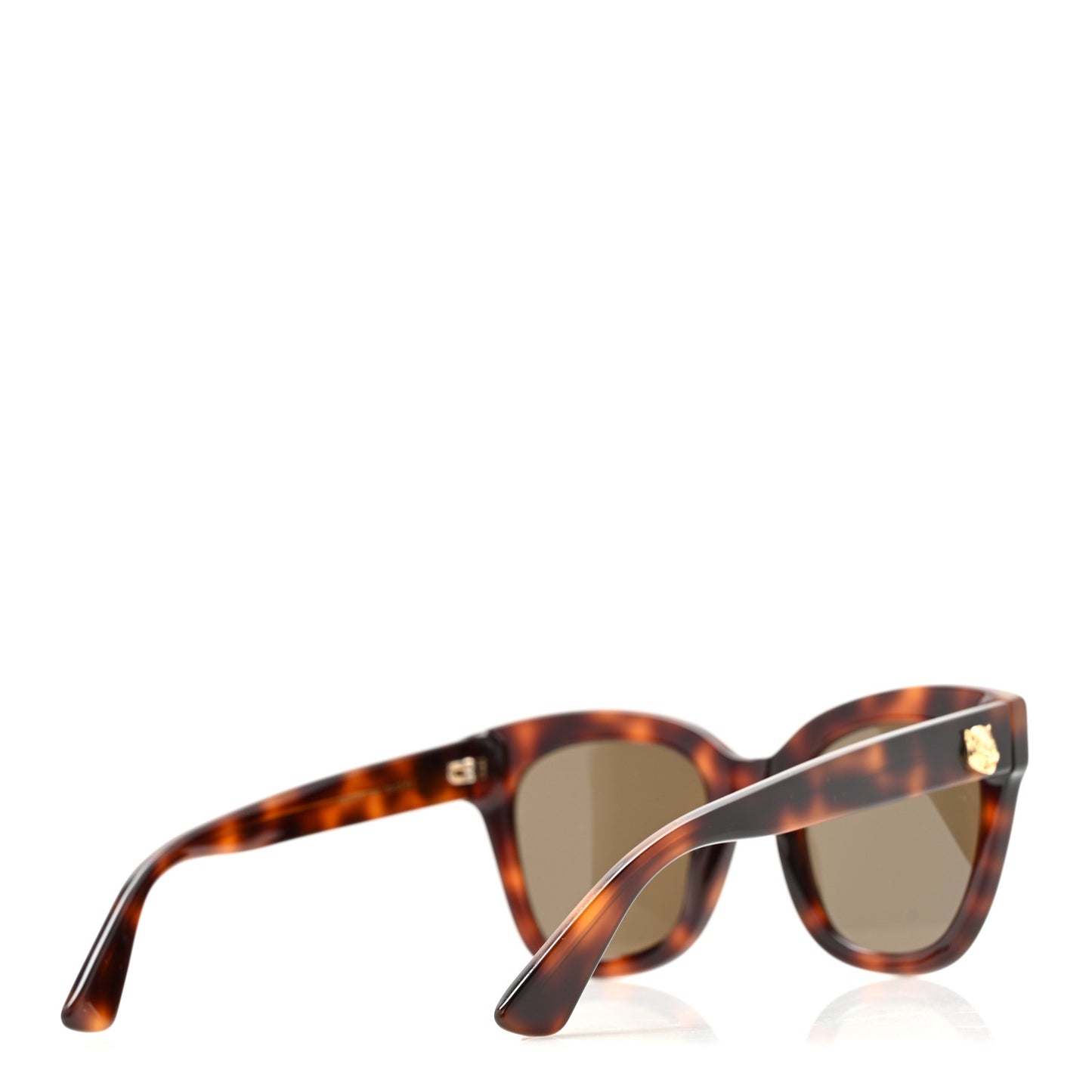 Acetate Square Frame Sunglasses GG0029S Tortoise