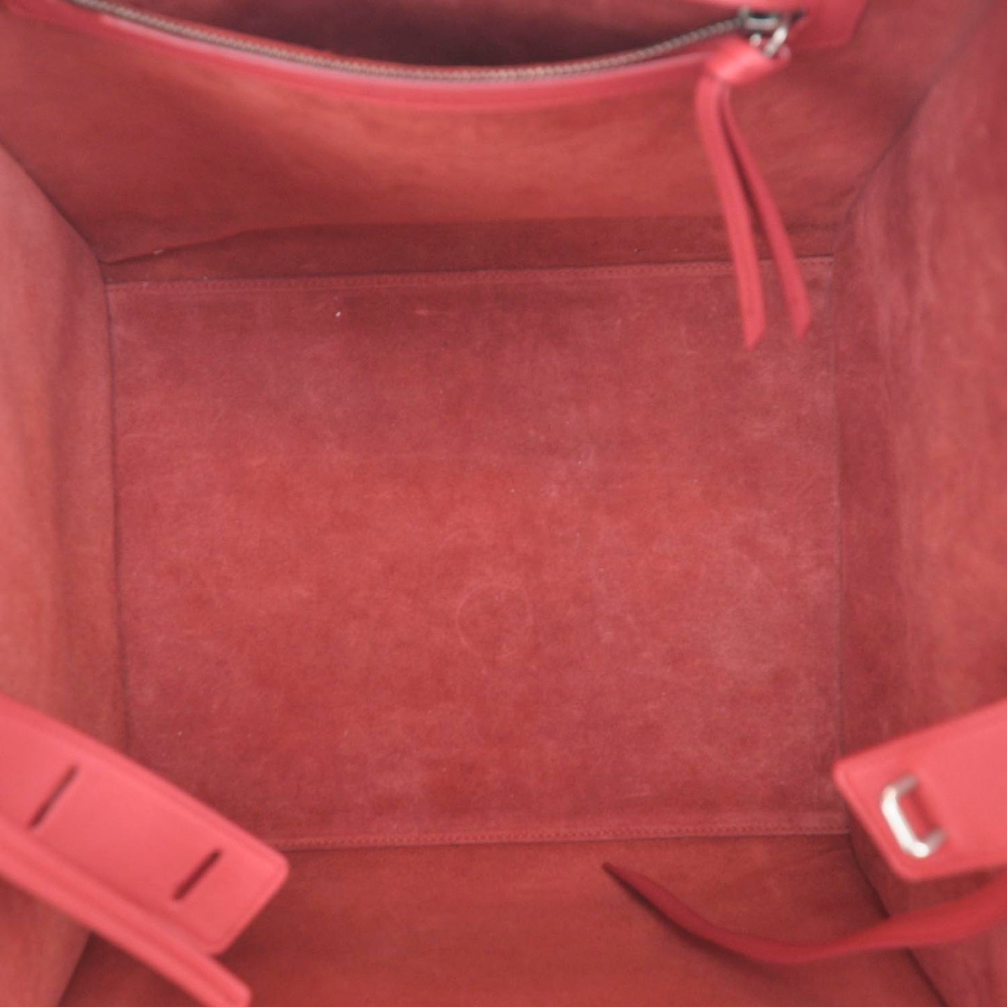 Supple Calfskin Medium Phantom Luggage Vermillion