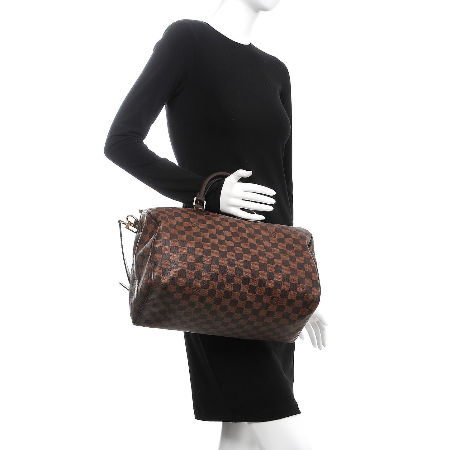 Damier Ebene Speedy Bandouliere 35