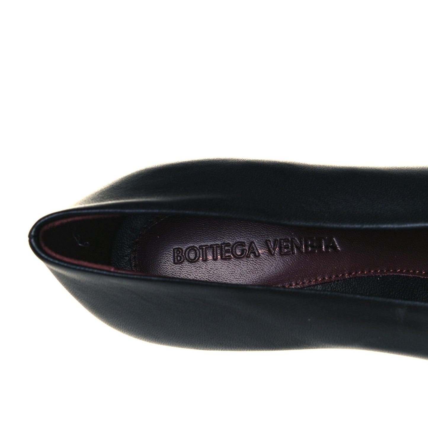 Nappa Almond Pumps 38.5 Black