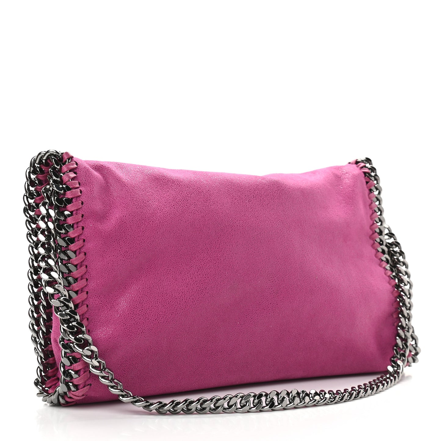 Shaggy Deer Falabella Crossbody Bag Hot Pink