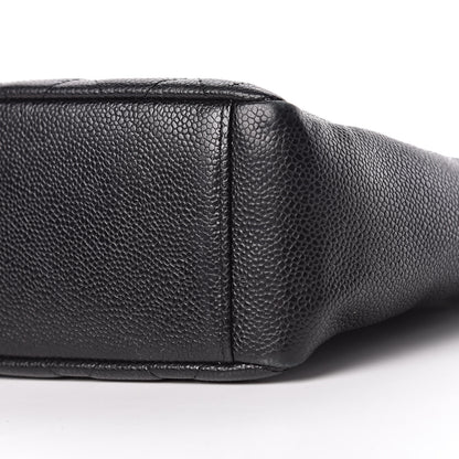 Chanel Caviar Quilted Petit Shopping Tote PST Black 16 of 20